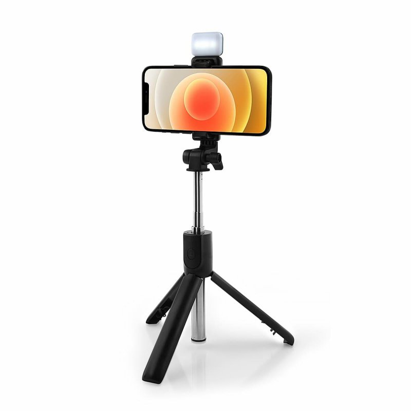 selfie stick stand with light