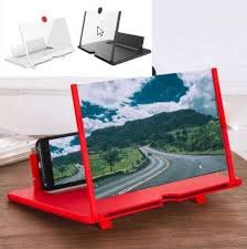 Screen Magnifier 3D HD Movie Video Amplifier with Foldable Holder Stand